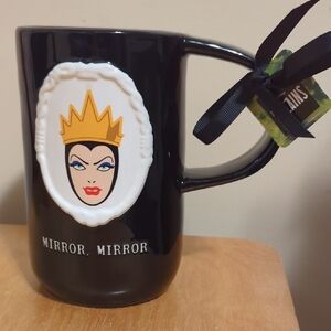 Disney Rae Dunn Large Evil Queen Mirror Mirror Mug Brand New
